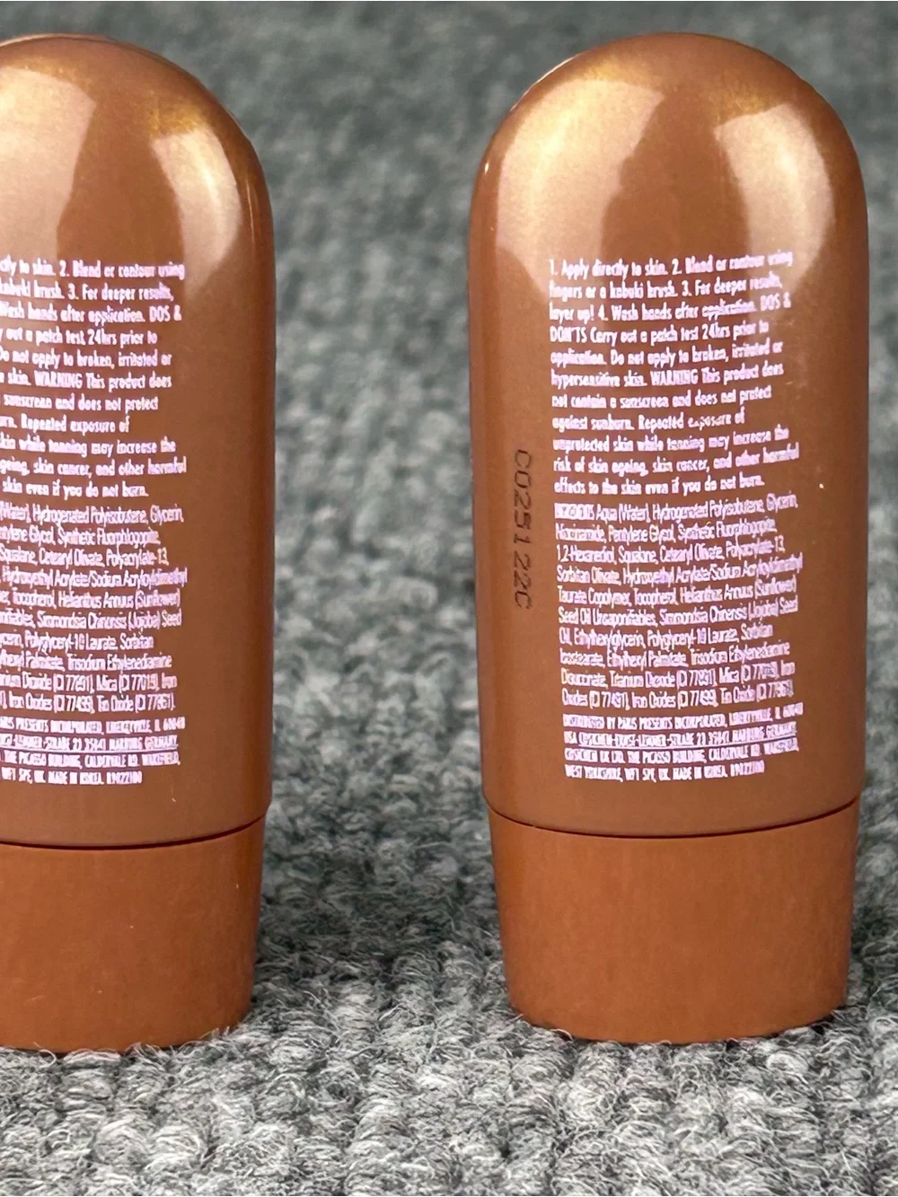 TWO Isle of Paradise Sunny Serum Instant Face Bronzer Golden Hour 8ml Travel